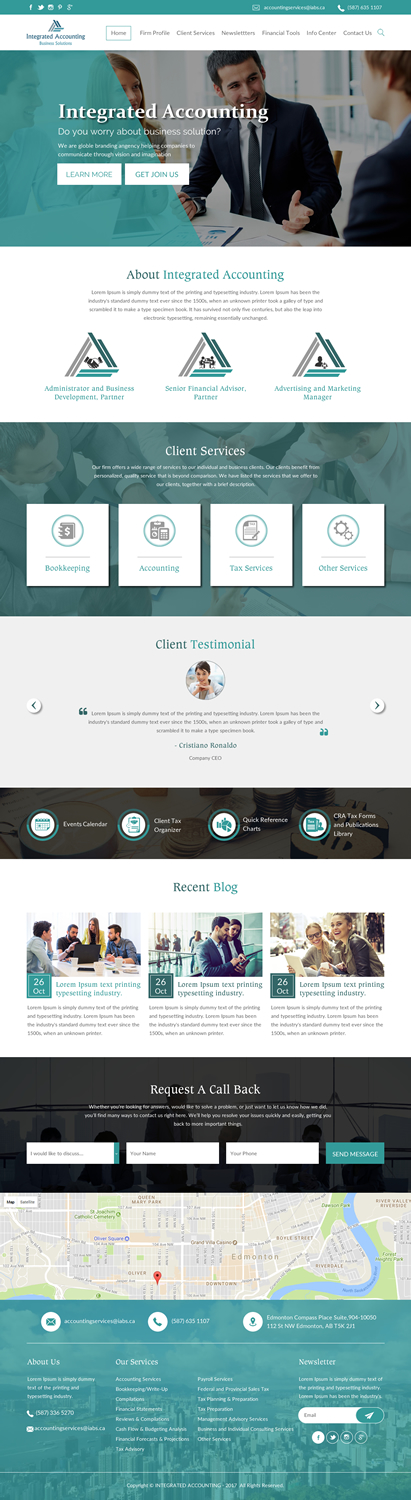 Web Design by rightway for this project | Design #16822836