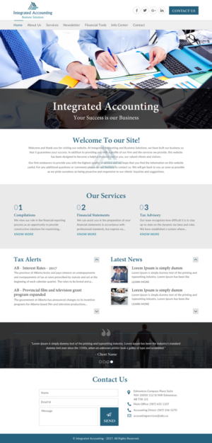 Web Design by rightway for this project | Design: #16822847