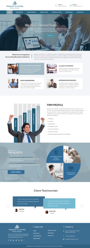 Web Design by Xclusive Designers for this project | Design: #16912953