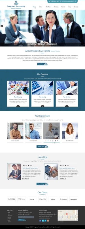 Web Design by Creative Design for this project | Design: #16867584