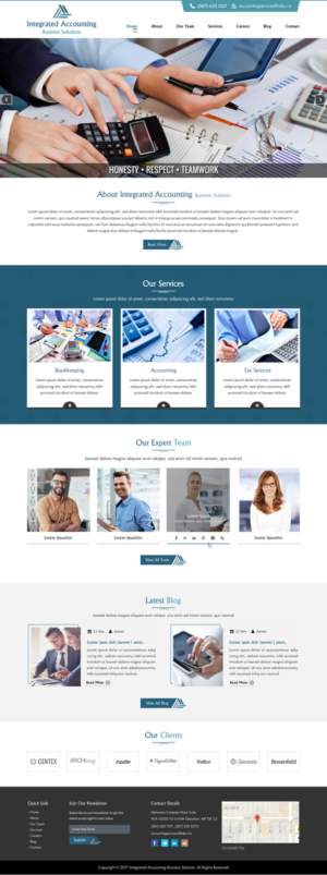 Web Design by Creative Design for this project | Design: #16867586