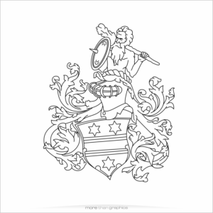 make our Family crest more clean and modern, see attached old crest and examples | Diseño Con Ilustración por vladst2004