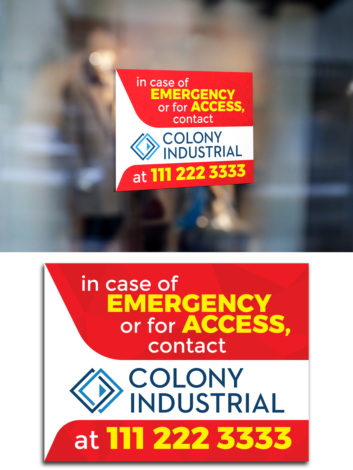 Graphic Design by Impressive Solutions for Colony Industrial  | Design #16807523