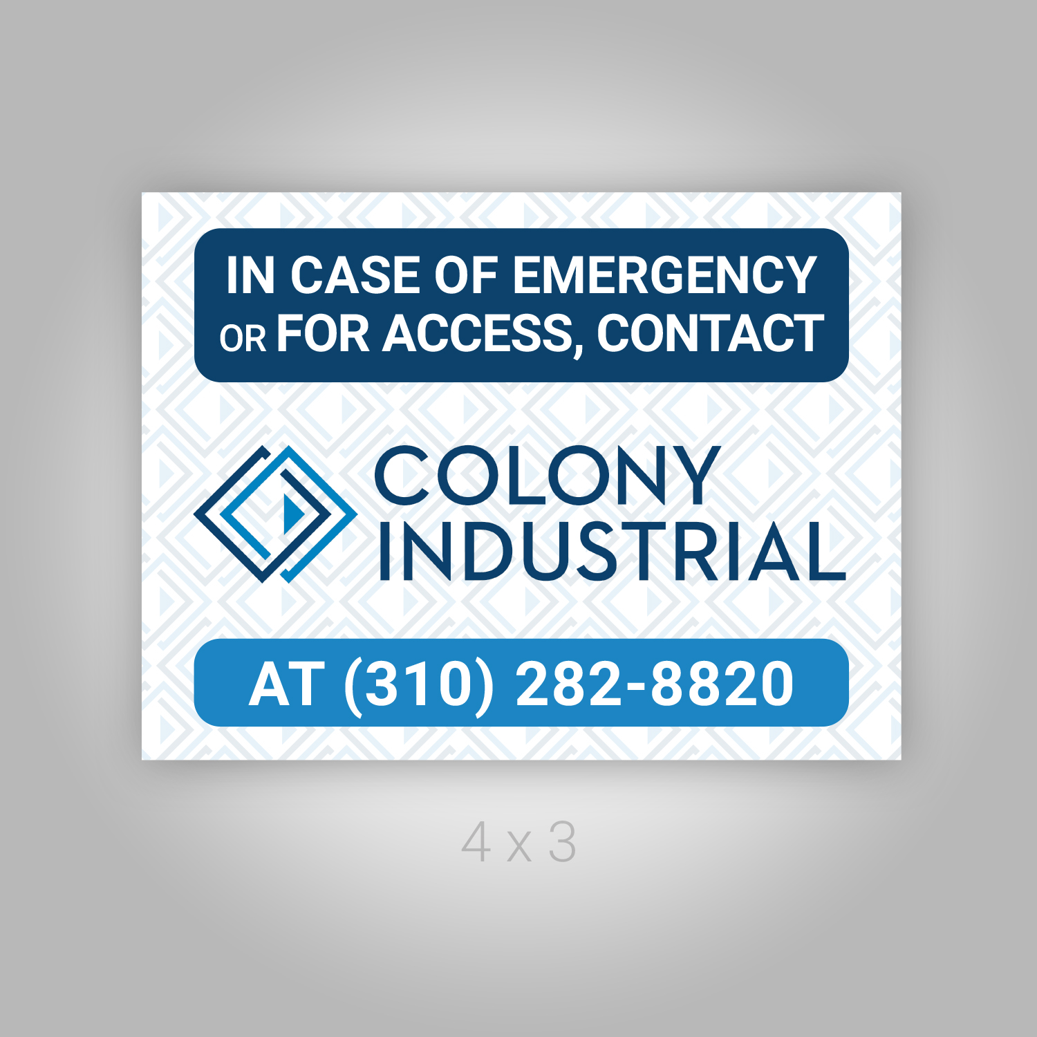 Graphic Design by mmmarif1982 for Colony Industrial  | Design #16805043
