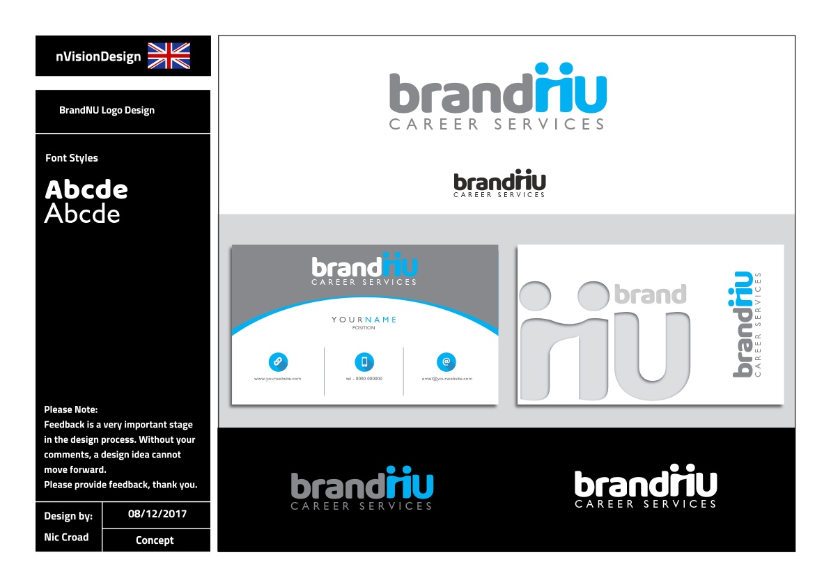 Logo-Design von nvisiondesign.co.uk für BrandNU  | Design #17055972
