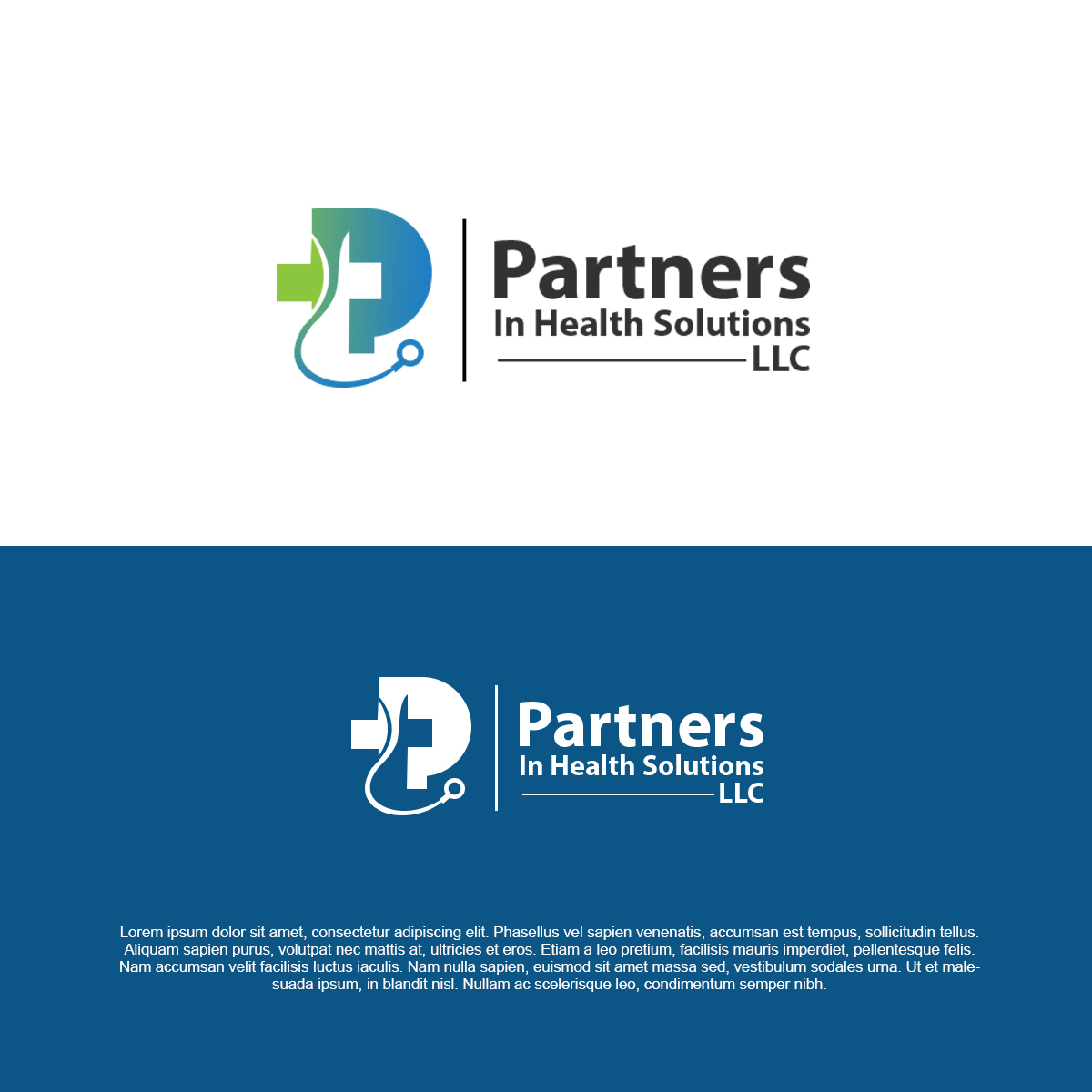 Diseño de Logo por pixelgrapix para Partners In Health Solutions LLC | Diseño #16887582