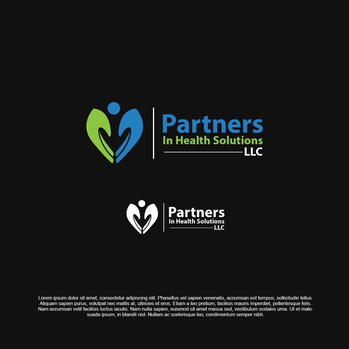 Diseño de Logo por pixelgrapix para Partners In Health Solutions LLC | Diseño #16887842