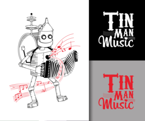 Logo Design by Agarzaro for Tin Man Music | Design #17003833
