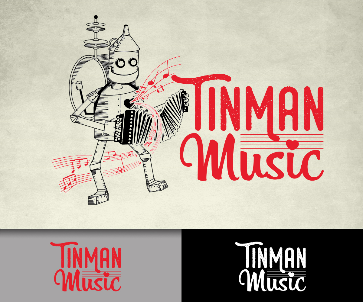 Logo Design by Agarzaro for Tin Man Music | Design #17037544