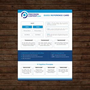 Print Design by debdesign for Precision Content Authoring Solutions | Design: #16893398