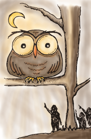 Ollie the owl a children's book | Design Illustration par design is Goodland