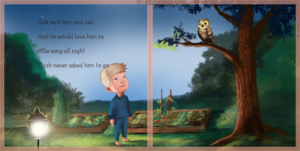 Ollie the owl a children's book | Design Illustration par Pudja Pratama Sakti