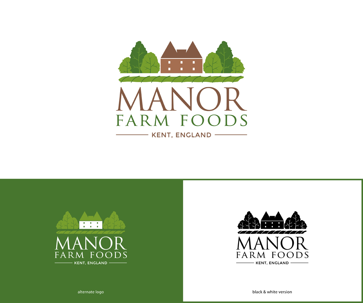 Logo Design by MoonFeather for Manor Farm Foods | Design #16817043