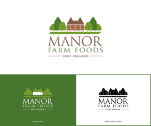 Logo Design by MoonFeather for Manor Farm Foods | Design: #16817043