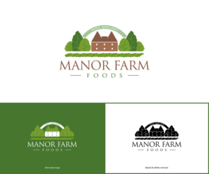 Logo Design by MoonFeather for Manor Farm Foods | Design: #16818970