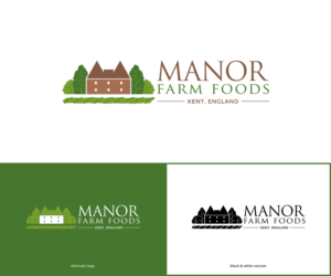 Logo Design by MoonFeather for Manor Farm Foods | Design: #16818985