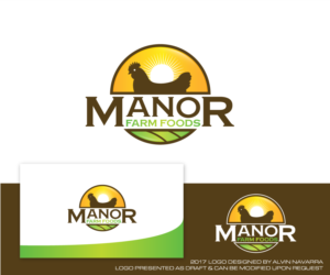 Logo Design by alvinnavarra for Manor Farm Foods | Design: #16817723