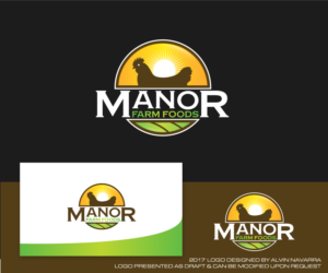 Logo Design by alvinnavarra for Manor Farm Foods | Design: #16817755