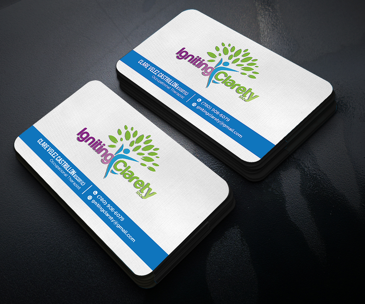 Design de Carte de Visite par Designers Hub pour Igniting Clarety | Design #16814259