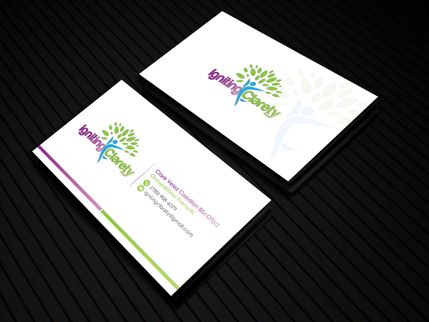 Business Card Design by Sandaruwan for Igniting Clarety | Design #16813399