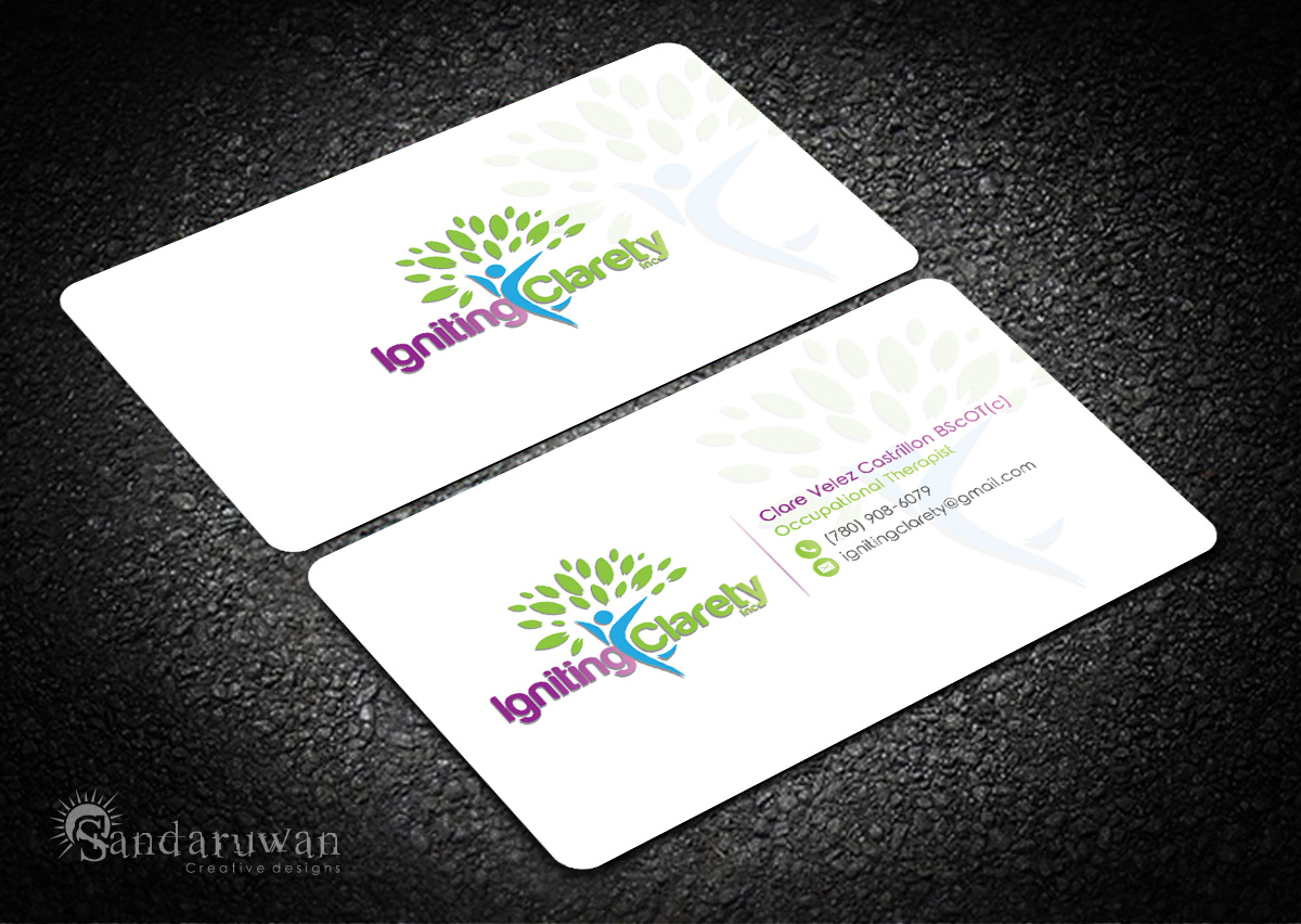 Visitenkarten-Design von Sandaruwan für Igniting Clarety | Design #16813400