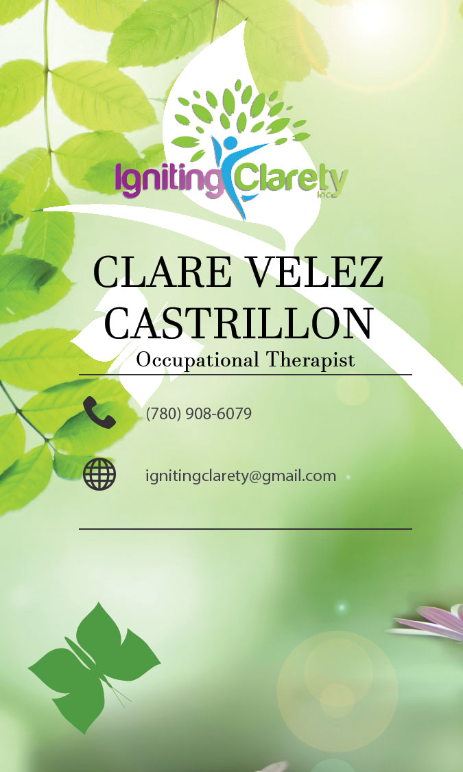 Business Card Design by diana popescu for Igniting Clarety | Design #16837239