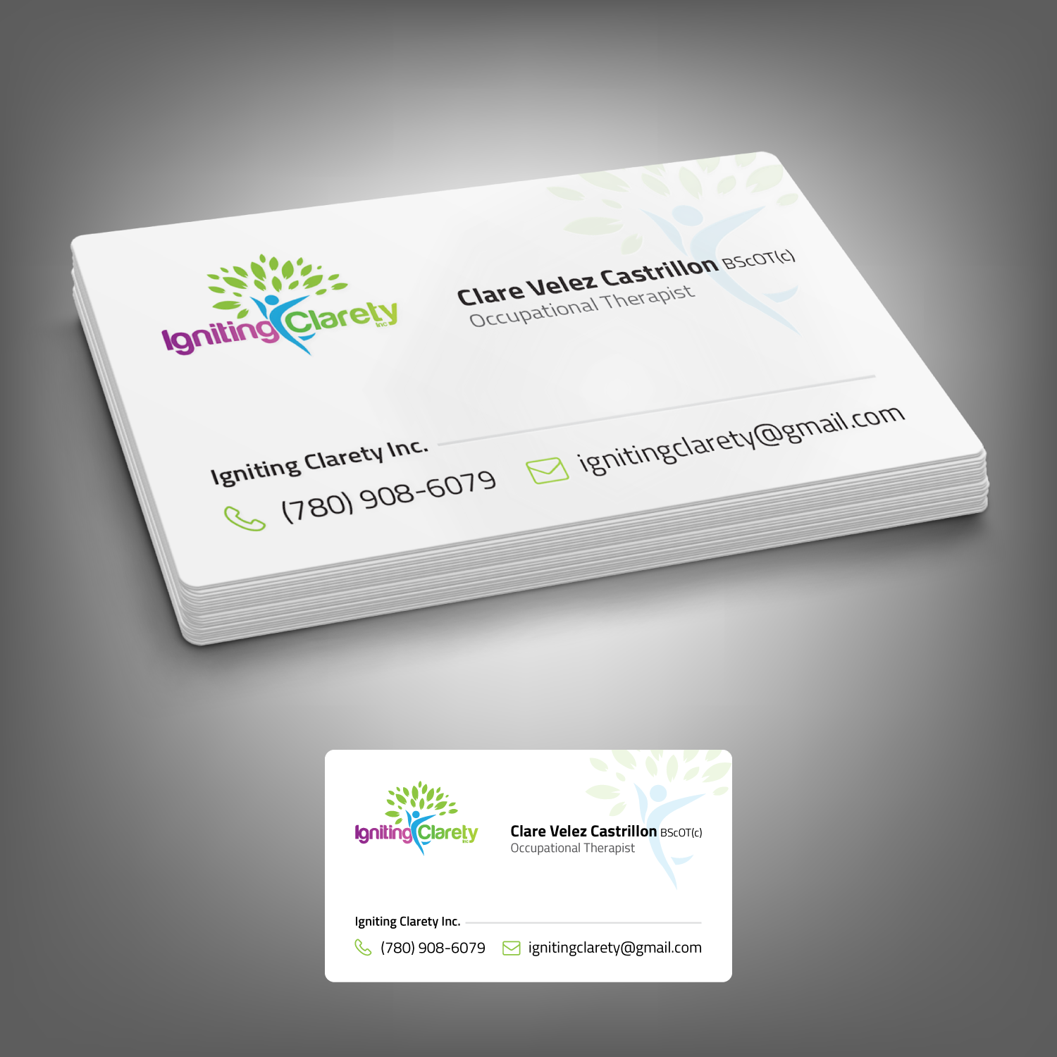 Design de Carte de Visite par adiazudin pour Igniting Clarety | Design #16855844