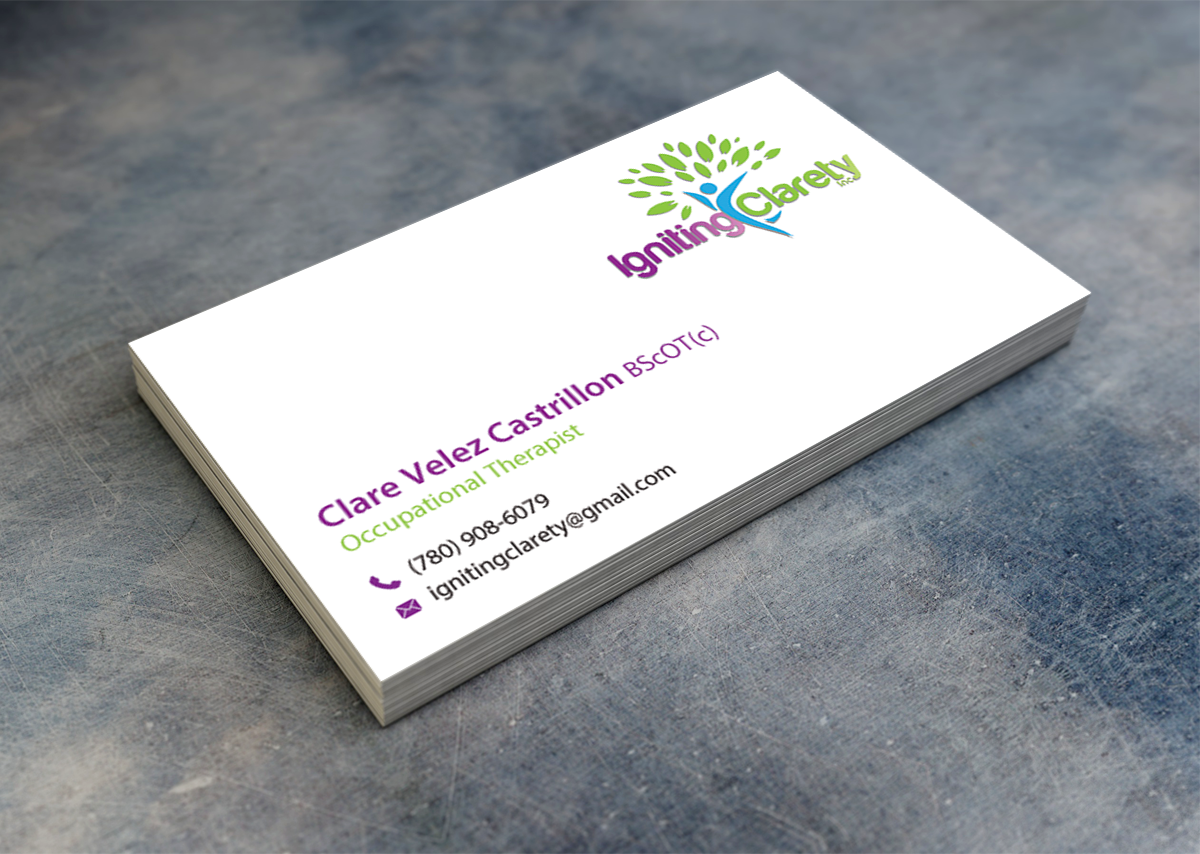 Business Card Design by Design'nteam for Igniting Clarety | Design #16817973