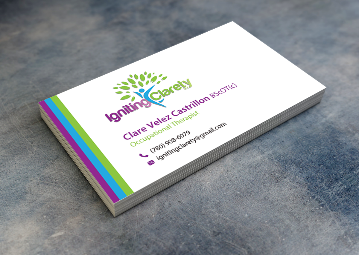Business Card Design by Design'nteam for Igniting Clarety | Design #16817974