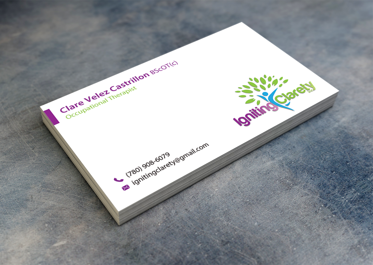 Business Card Design by Design'nteam for Igniting Clarety | Design #16817975