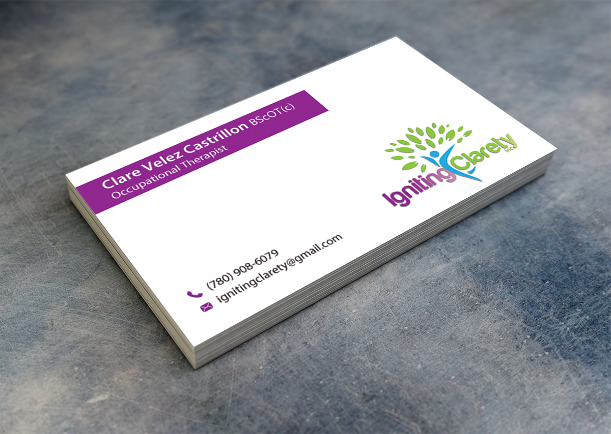 Business Card Design by Design'nteam for Igniting Clarety | Design #16817976