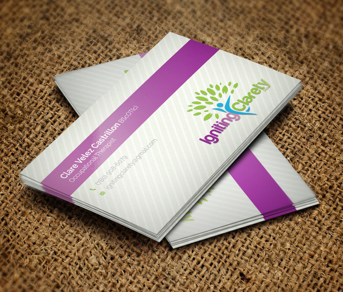 Visitenkarten-Design von Verified artistry für Igniting Clarety | Design #16859860