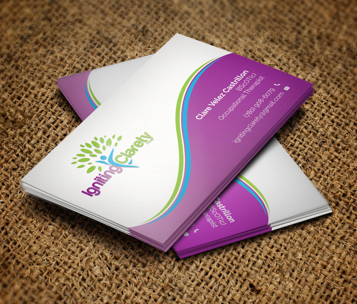 Business Card Design by Verified artistry for Igniting Clarety | Design #16859864