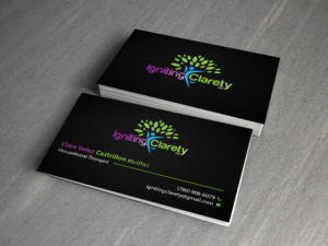 Business Card Design by Creations Box 2015 for Igniting Clarety | Design: #16818391