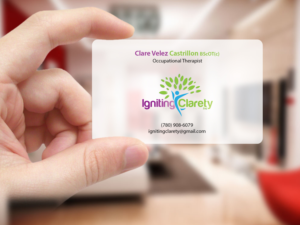 Design de Carte de Visite par Creations Box 2015 pour Igniting Clarety | Design : #16818424