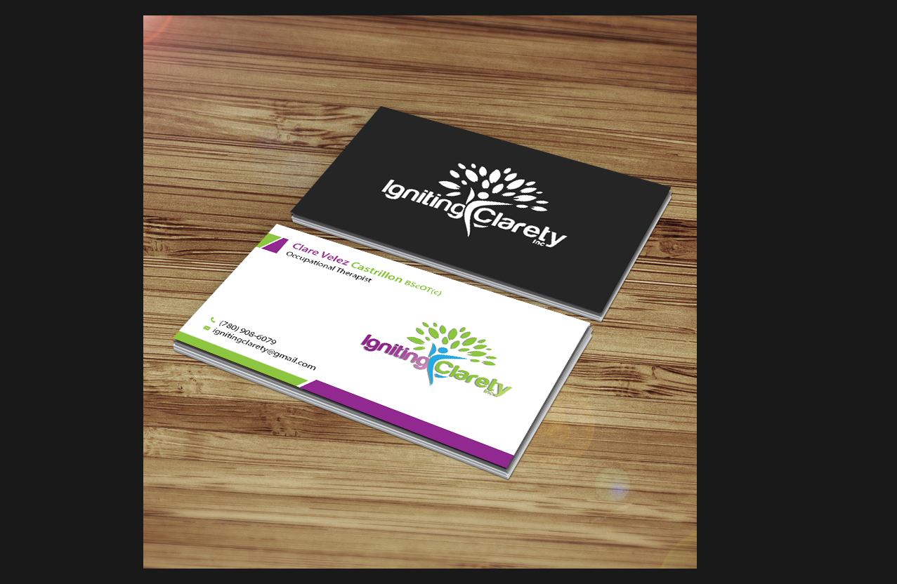 Design de Carte de Visite par Creations Box 2015 pour Igniting Clarety | Design #16818435