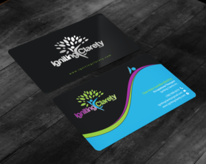 Business Card Design by chandrayaan.creative for Igniting Clarety | Design: #21763047