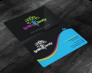 Business Card Design by chandrayaan.creative for Igniting Clarety | Design: #21769062