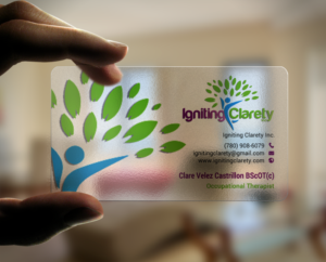 Business Card Design by chandrayaan.creative for Igniting Clarety | Design: #16820933