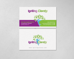 Business Card Design by chandrayaan.creative for Igniting Clarety | Design: #16822438