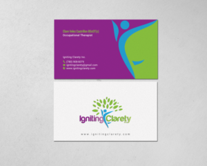 Business Card Design by chandrayaan.creative for Igniting Clarety | Design: #16822465