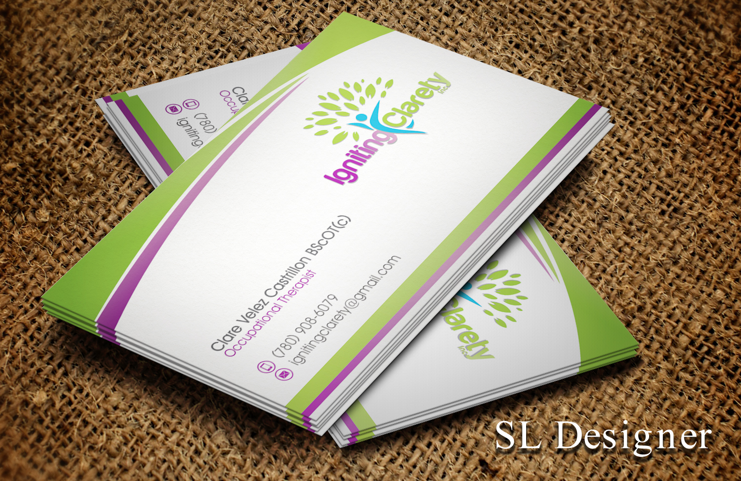 Visitenkarten-Design von SL Designer für Igniting Clarety | Design #16813823