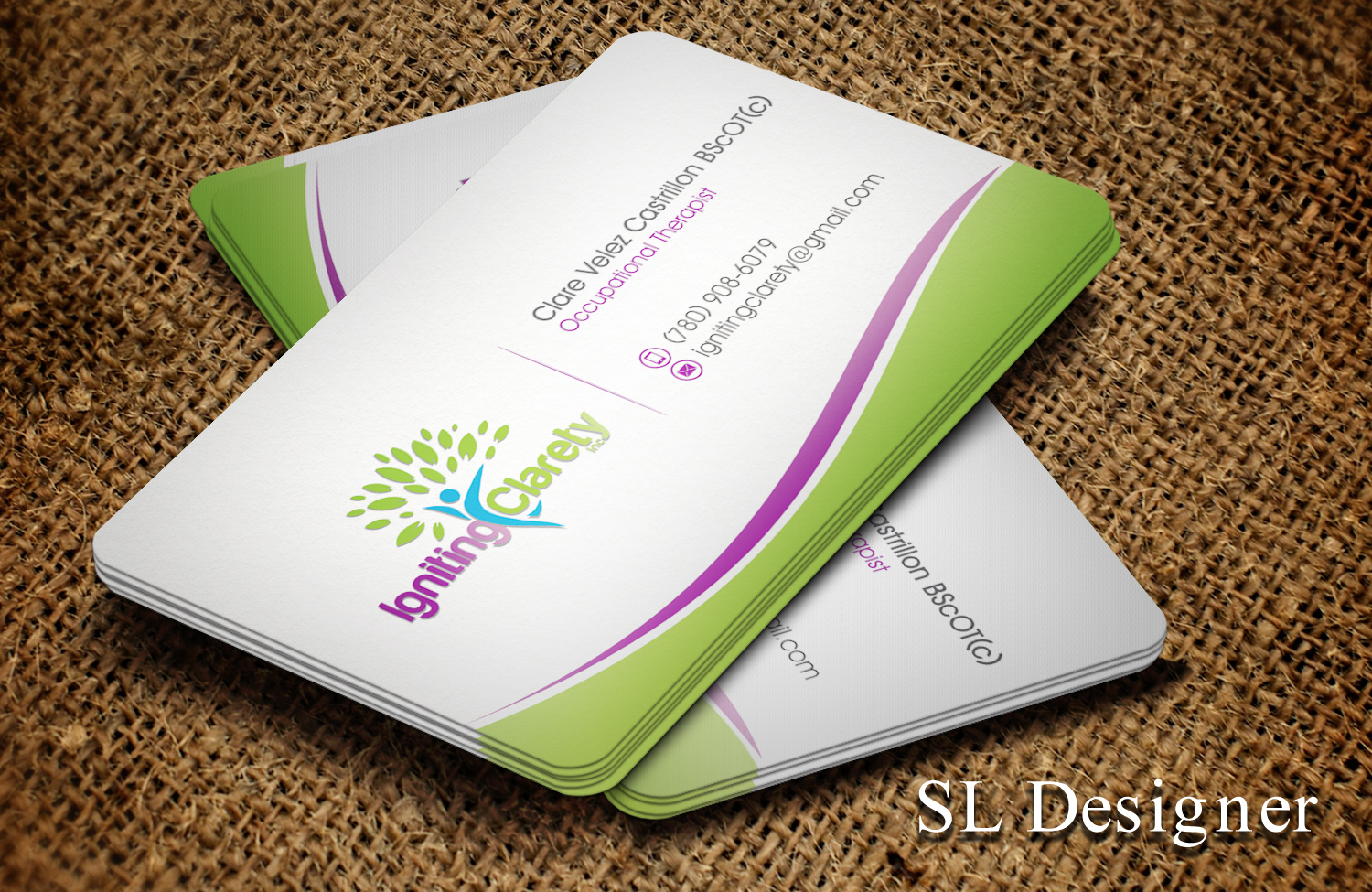 Visitenkarten-Design von SL Designer für Igniting Clarety | Design #16813833