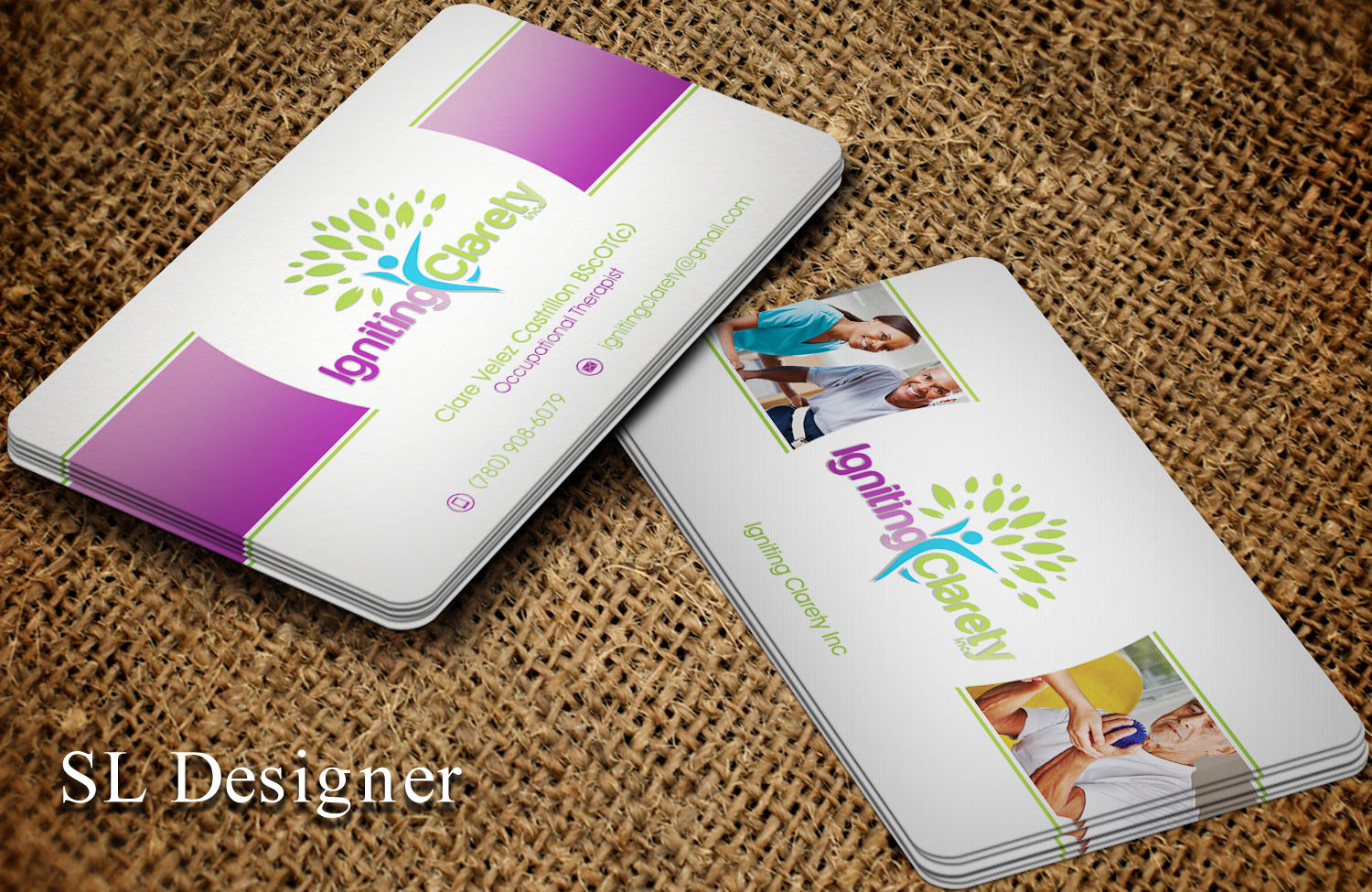 Visitenkarten-Design von SL Designer für Igniting Clarety | Design #16813842