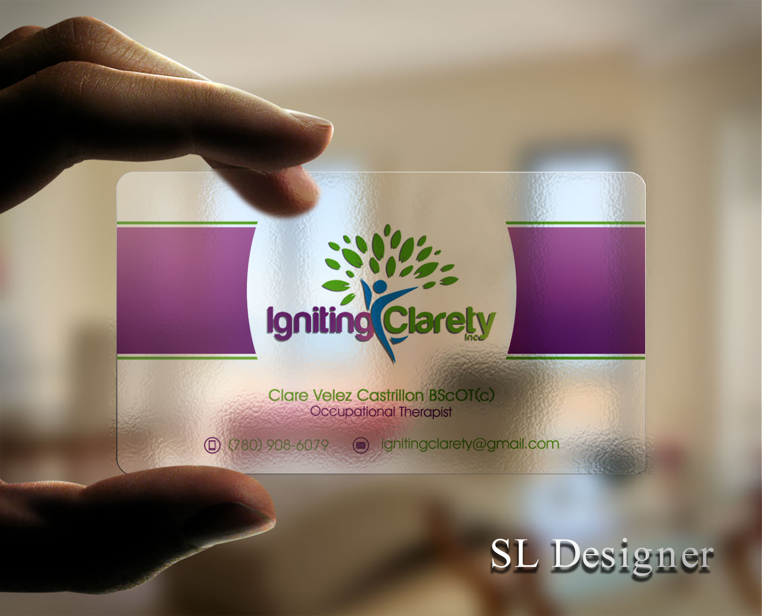 Visitenkarten-Design von SL Designer für Igniting Clarety | Design #16813849