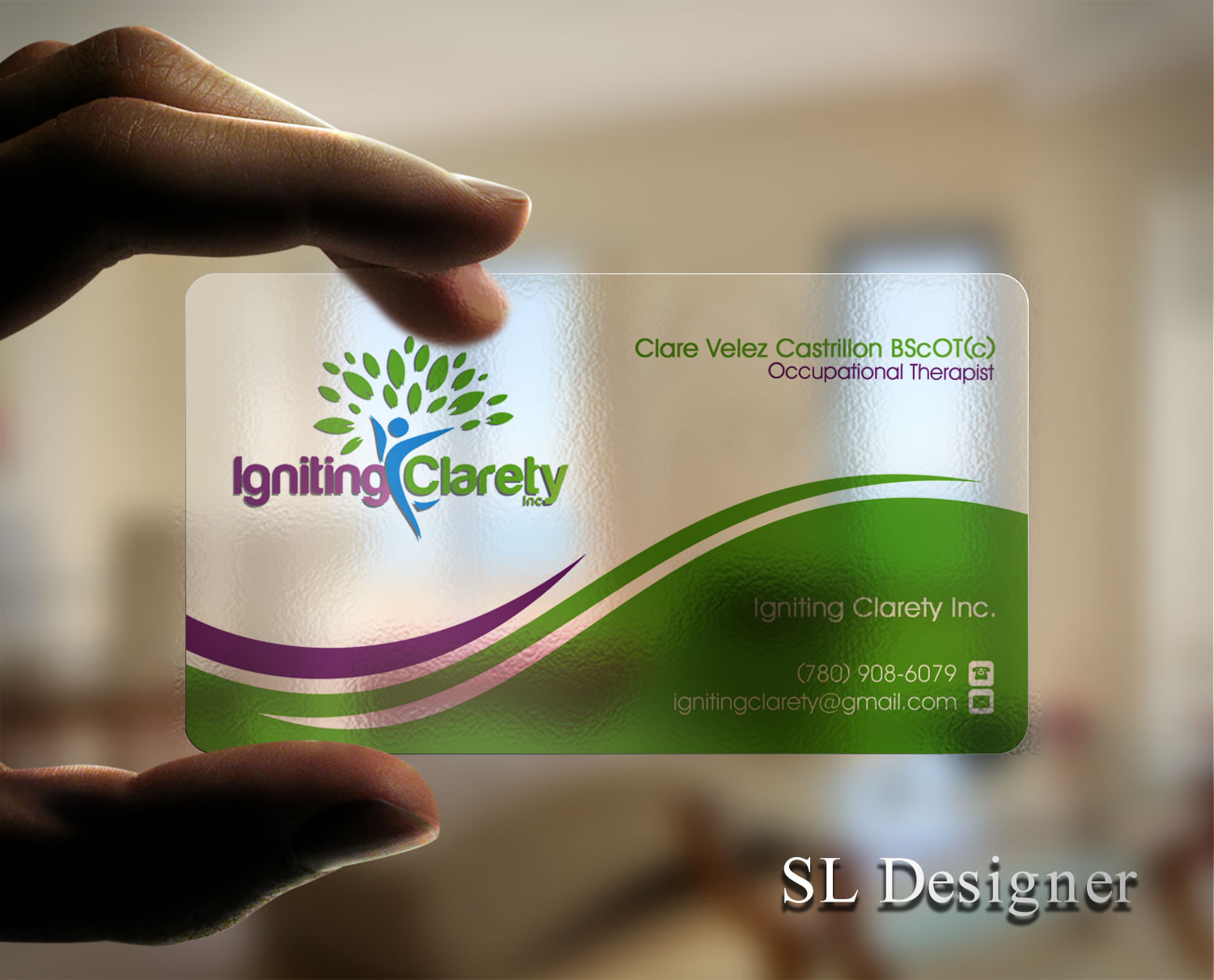 Visitenkarten-Design von SL Designer für Igniting Clarety | Design #16813850