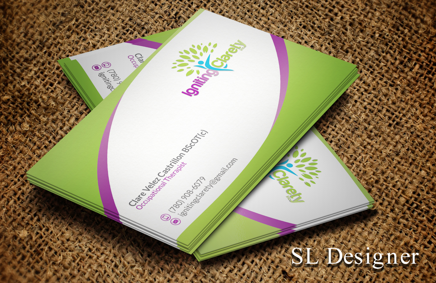 Visitenkarten-Design von SL Designer für Igniting Clarety | Design #16813858