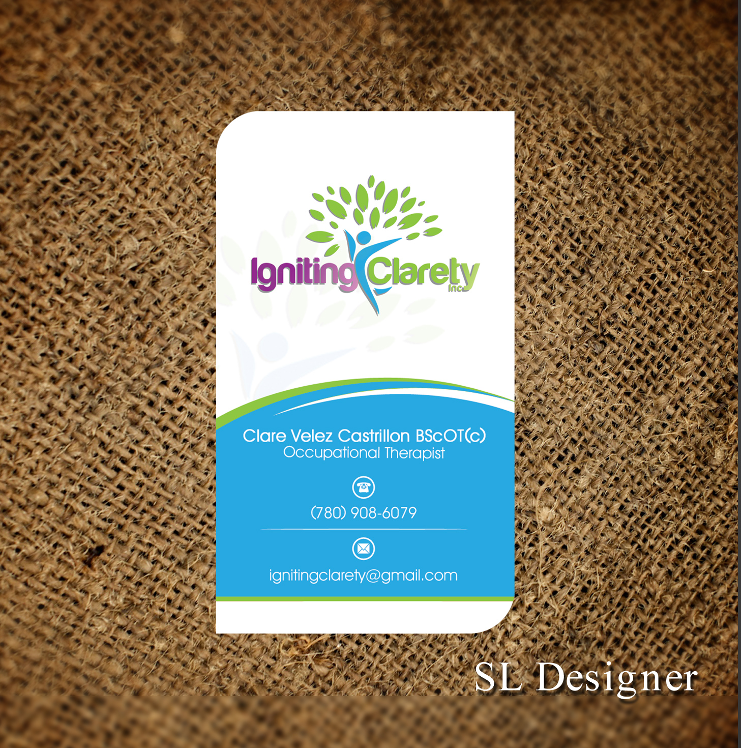 Business Card Design by SL Designer for Igniting Clarety | Design #18109056