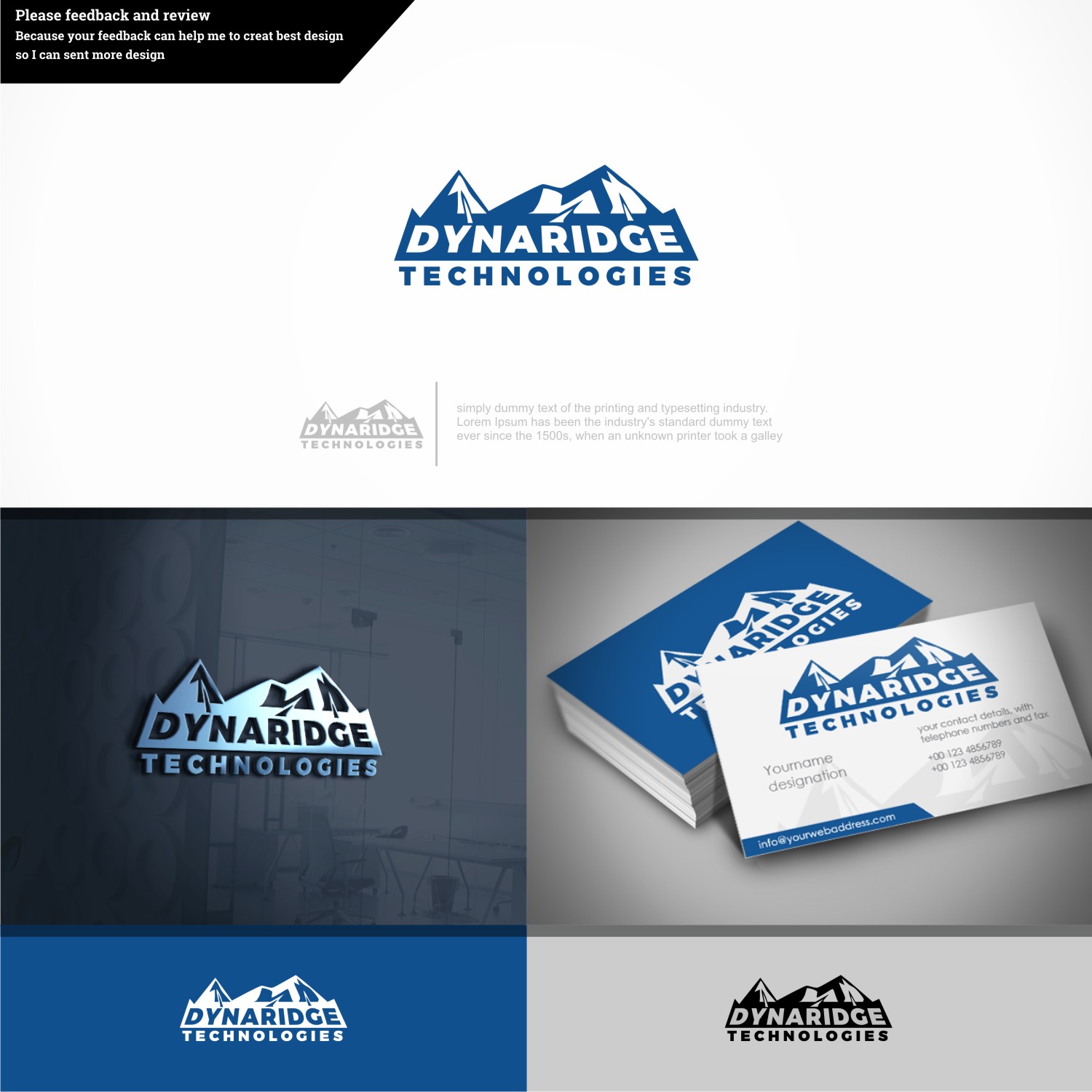 Diseño de Logo por tjahyoahmad™ para Dynaridge Technologies | Diseño #16838309