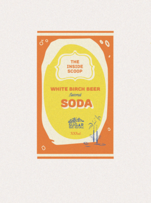 Retro Label for old fashioned soda | Etikett-Design von Polina Perova
